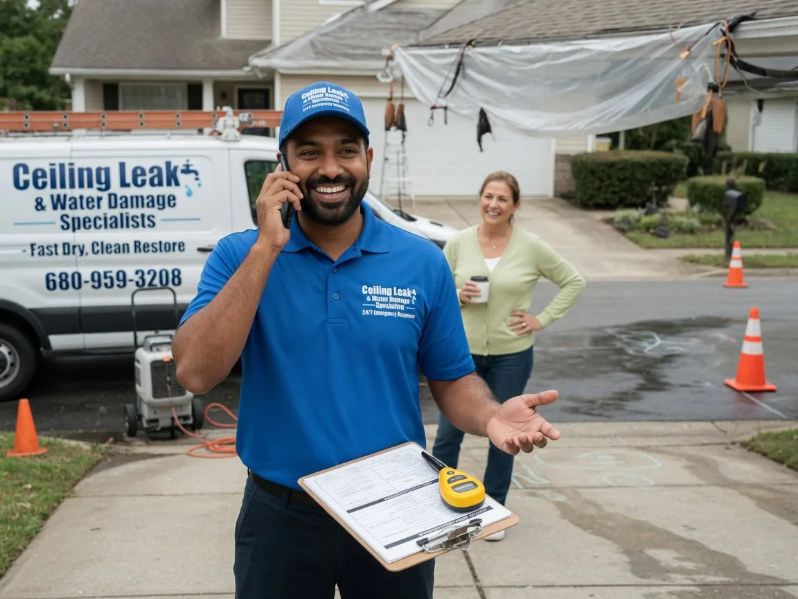 Ceiling Leak Cleanup Dickens, NE FAQs